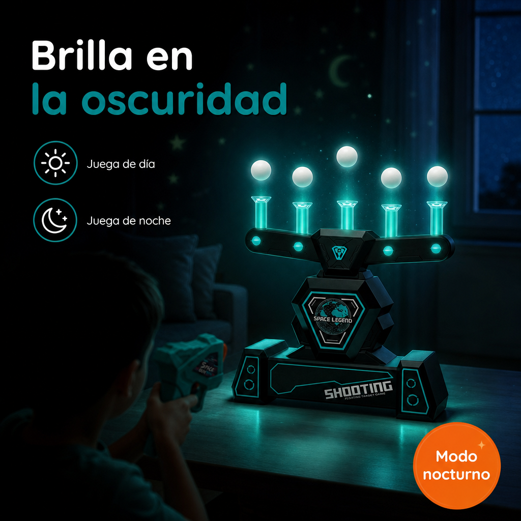 Diana Flotante que Brilla en la Oscuridad